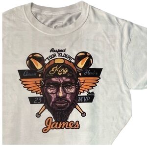 Lebron James graphic tee  Sz various